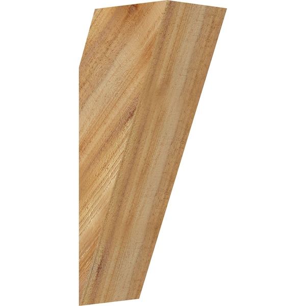 Ekena Millwork 6"W x 8"D x 20"H Traditional Rough Sawn Knee Brace, Western Red Cedar BRC06X08X20TRA00RWR - main